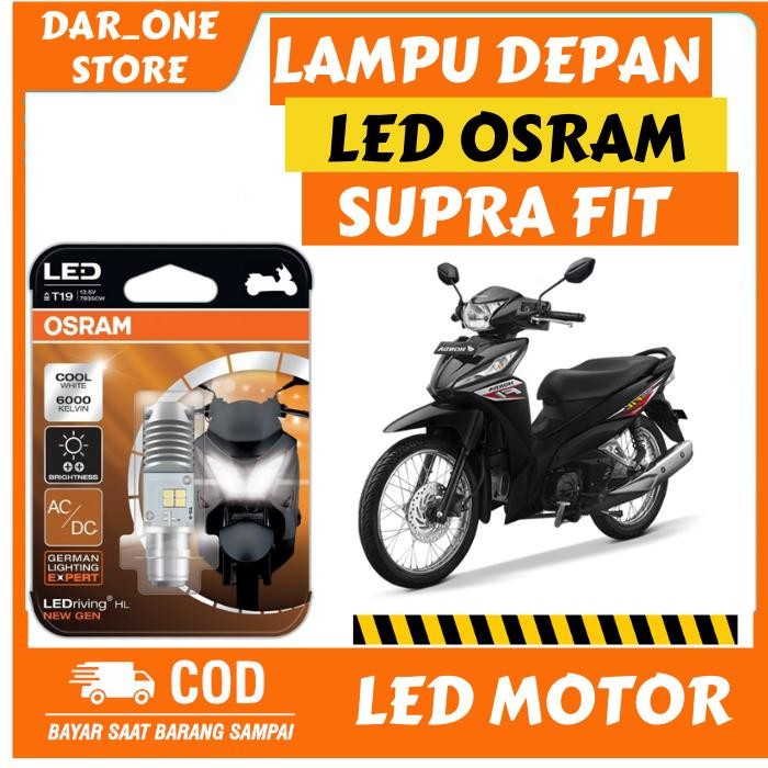 Lampu Depan LED Motor Honda Supra Fit Original Osram