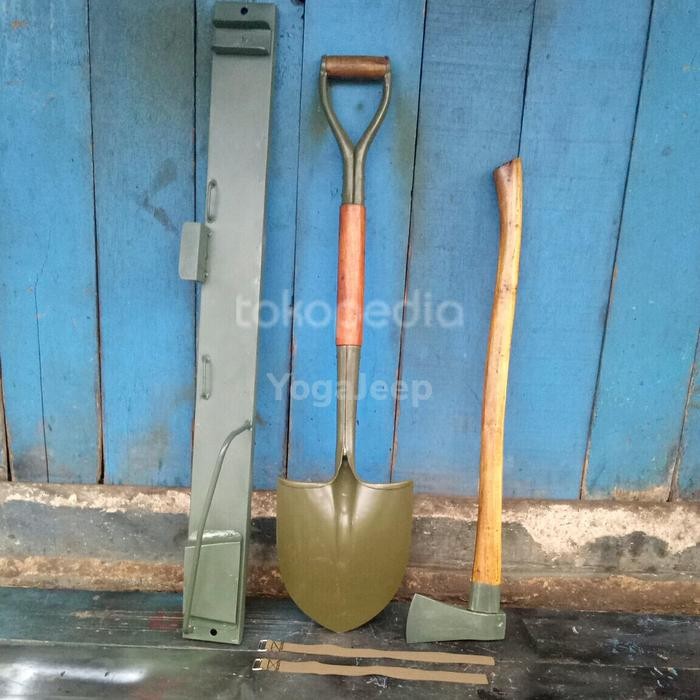 sekop kampak jeep dudukan - sekop kampak cj willys *