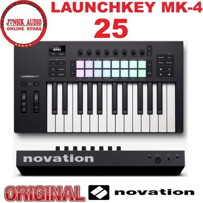 Novation Launchkey Mk4 Midi Keyboard Controller Midi