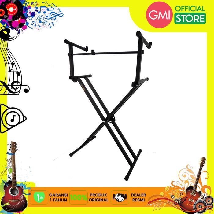 Vesacom Ks22 Stand Keyboard Double Silang + 2 Susun