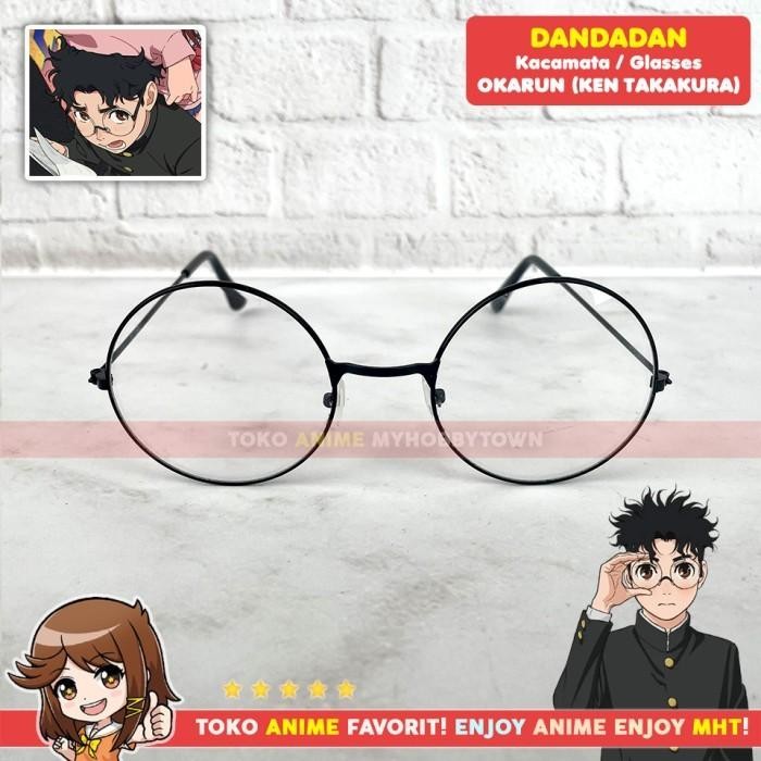 KACAMATA OKARUN KEN TAKAKURA ANIME DANDADAN KOSTUM COSPLAY NOBITA DORAEMON GLASSES KODE 1027