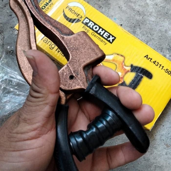 Expert Tang massa 500A /stang klem jepitan ground kabel las listrik