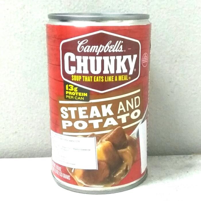 

sup instan campbell's Chunky steak and potato 500gr