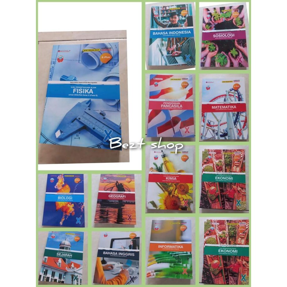 

Ready Buku paket E- PLUS Mediatama kelas X -10 SMA/MA Kurikulum Merdeka - Mediatama