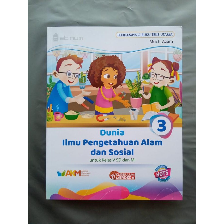 

Ready Dunia Ilmu Pengetahuan Alam dan Sosial K.Merdeka TS SD/MI Kelas 5