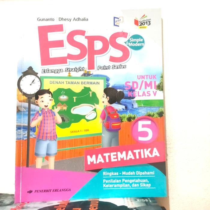 

Ready ESPS MATEMATIKA KELAS 5 SD K13N ERLANGGA