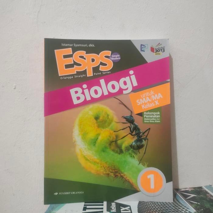 

Ready buku esps biologi kelas 10/X SMA kelompok peminatan k13 Erlangga