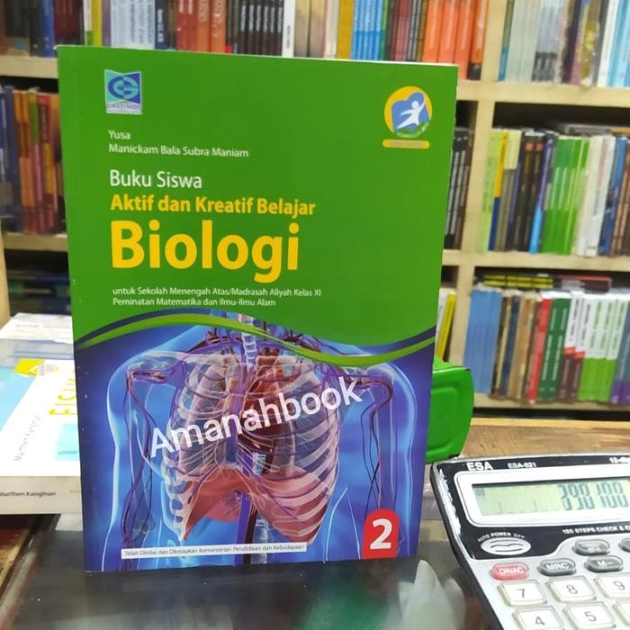 

Ready BUKU BIOLOGI SMA/MA KELAS 11 PEMINATAN K13 GRAFINDO