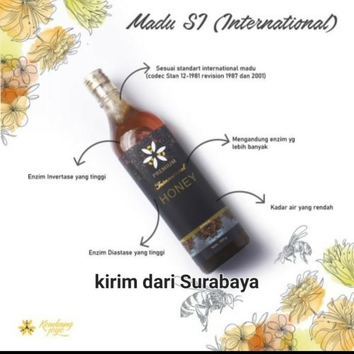 (Allthebest) Madu Kembang Joyo Standar Internasional SI premium asli 600 ml