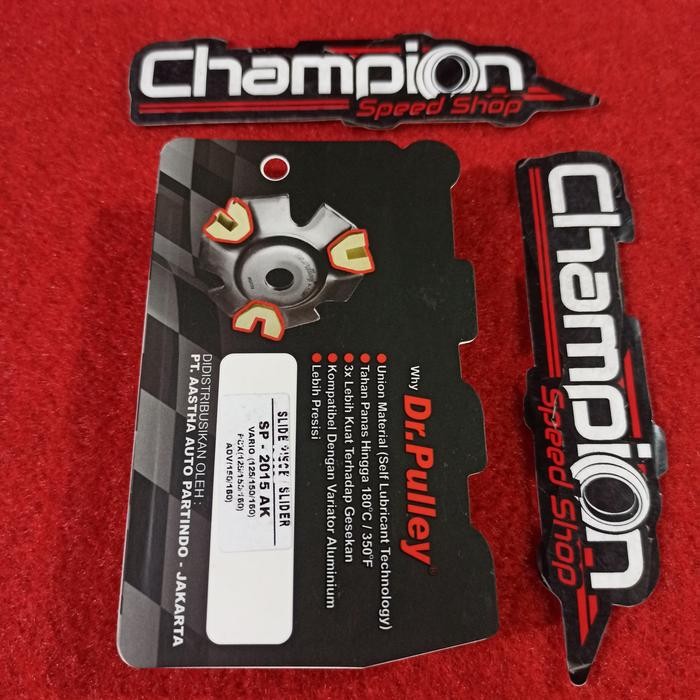 SLIDE PIECE KARET PULLEY CVT DR PULLEY HONDA VARIO 125 VARIO 150