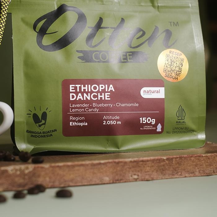 

KOPI ARABICA ETHIOPIA DANCHE 150G - BIJI / BUBUK KOPI OTTEN COFFEE ROASTED BEANS