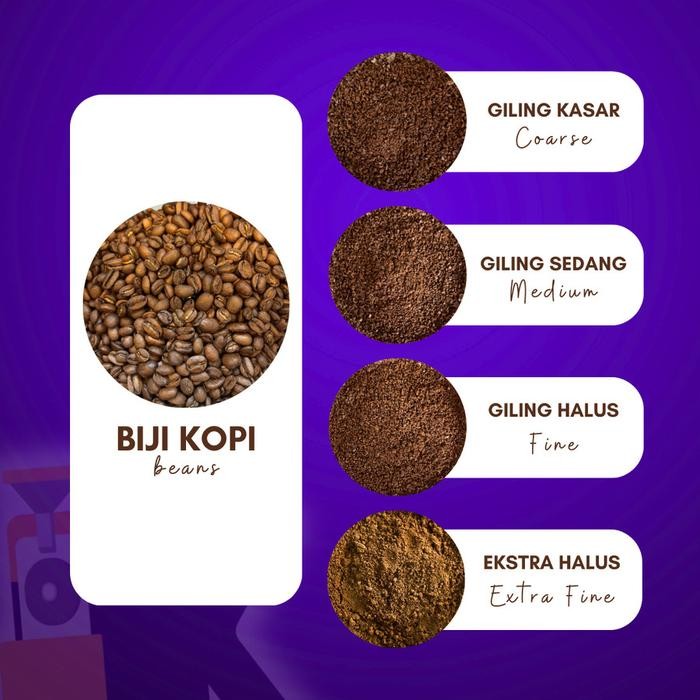 

BIJI KOPI FINE ROBUSTA FLORES MANGGARAI 1KG BY KIETA COFFEE