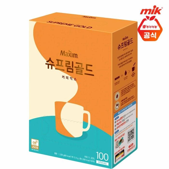 

MAXIM SUPREME GOLD COFFEMIX/MAXIM COFFEE KOREA