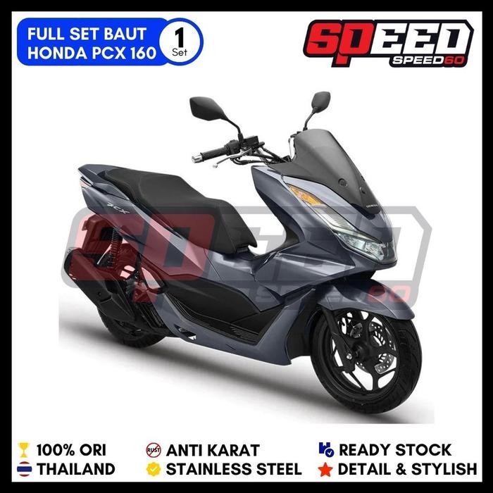 

Terlaris Baut Probolt Honda Pcx 160 Full Set Stainless King Nut Thailand