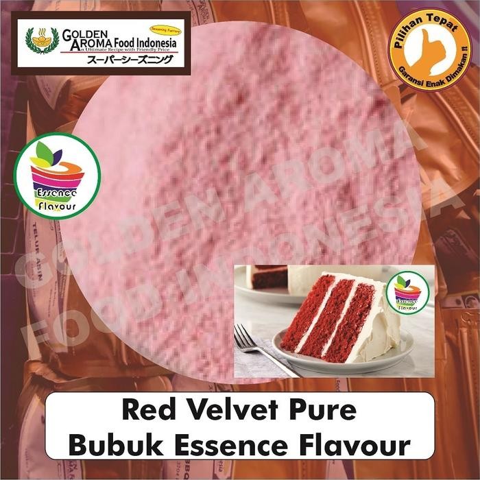 

FREShBgt- Bubuk Red Velvet Pure Efe Flavor Ekstrak Essence Flavour Extract Esen