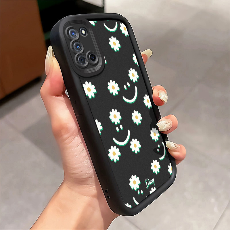 Casing Hp OPPO A52 OPPO A72 OPPO A92 Case Casing lembut Softcas sarung HP Kesing tas Emoji penutup p