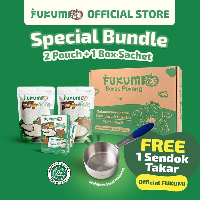 

FREShBgt- Hampers Parsel Ramadhan Special Gift Bundle Beras Porang Fukumi