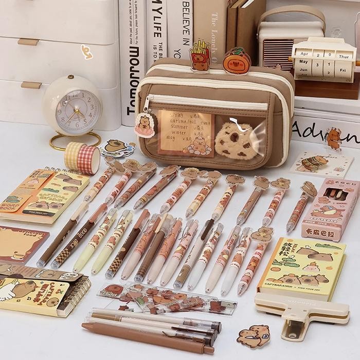 

TEMPAT PENSIL KOREA MULTI SEKAT UKURAN JUMBO