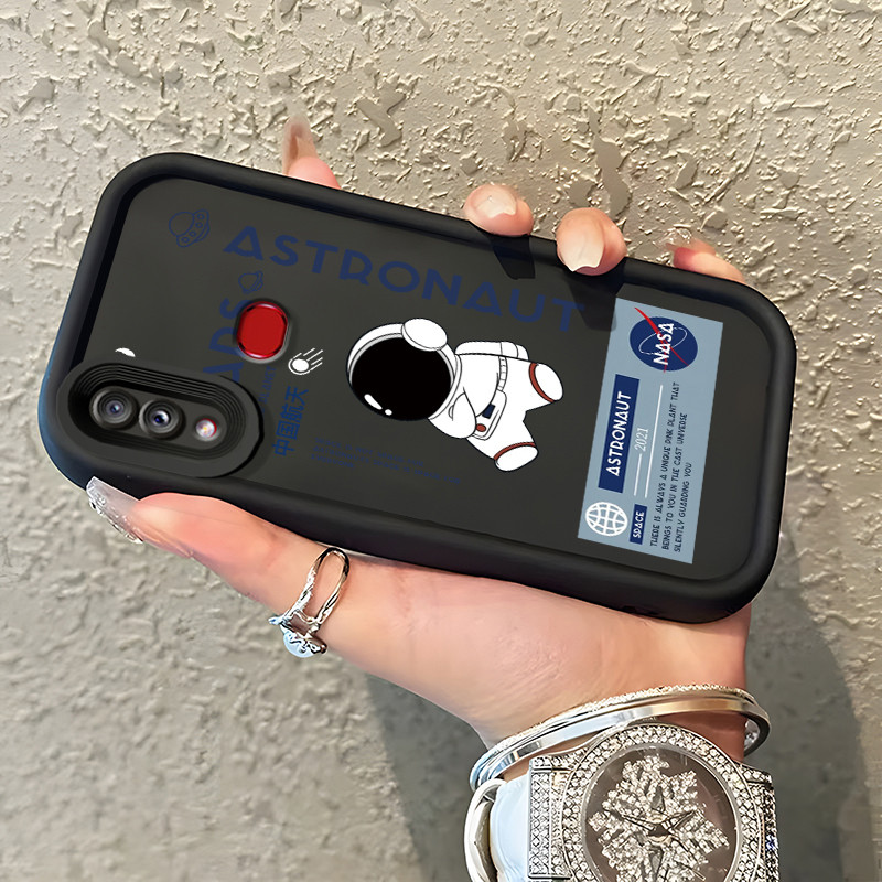 Casing Hp Samsung Galaxy A10s M01s A10 M30s M21 Case Casing Softcase astronot Kesing lunak baru HP p