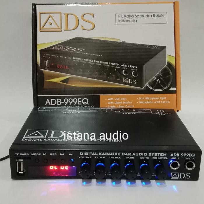Hemat Parametrik Ads Adb -999Eq Equalizer Bluetooth Pre Amp Ads-999Eq