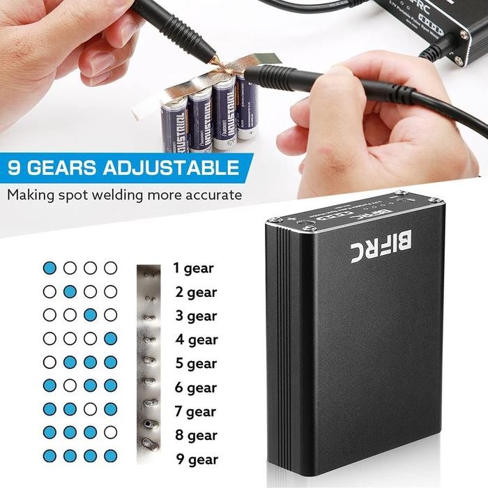 Spot Welder Portable Baterai 18650 Alat Las Titik Rakit DH20 Pro+