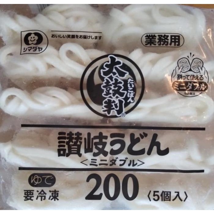 

Udon Frozen / Shimadaya Sanuki Udon Taikoban Gratis Ongkir