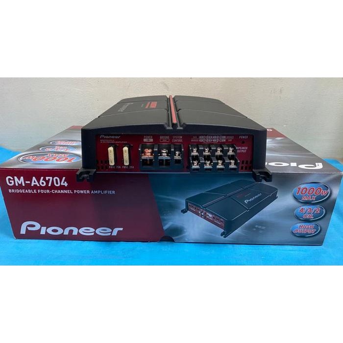 Paling Berkualitas Power Pioneer 4 Channel Amplifier Gm - A6704