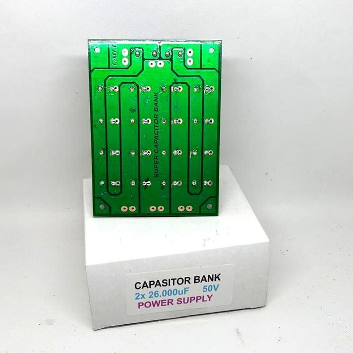 Pcb Kapasitor Bank Elco Suplay 26000Uf 50Volt Pengganti 10000Uf 15000Uf