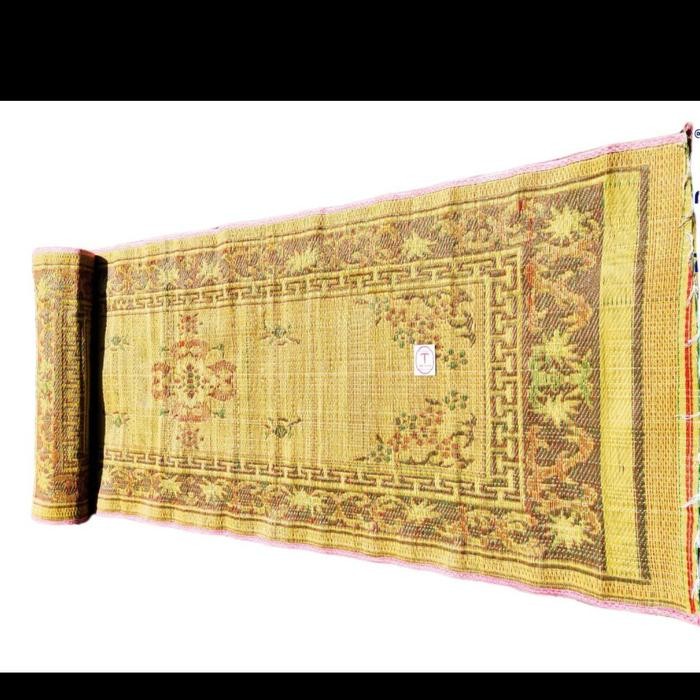 Tikar plastik gulung panjang 6x1 meter tikar pandan 200130 cm