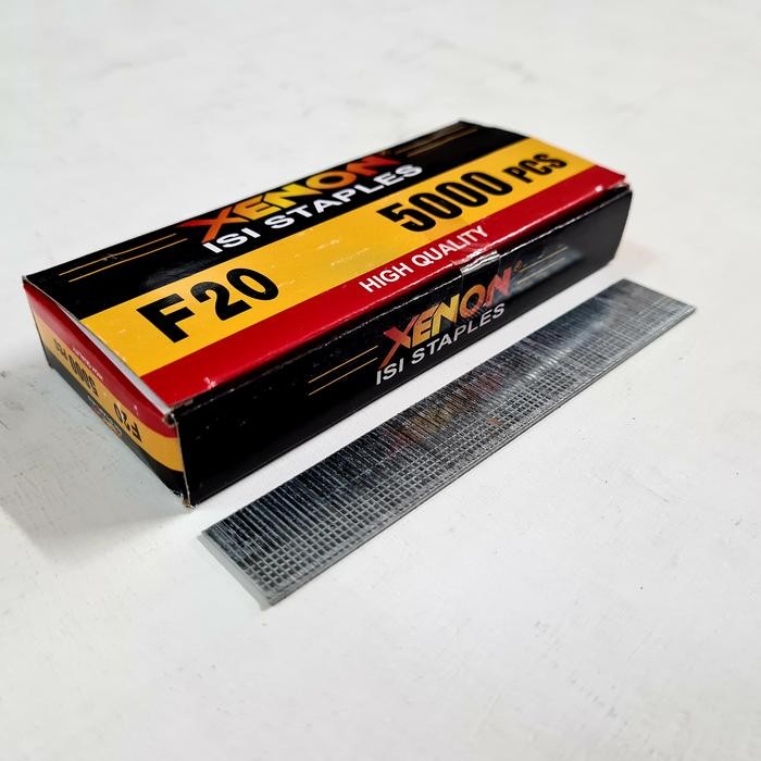 

Xenon Paku F20 Untuk Mesin Stapler Angin F30