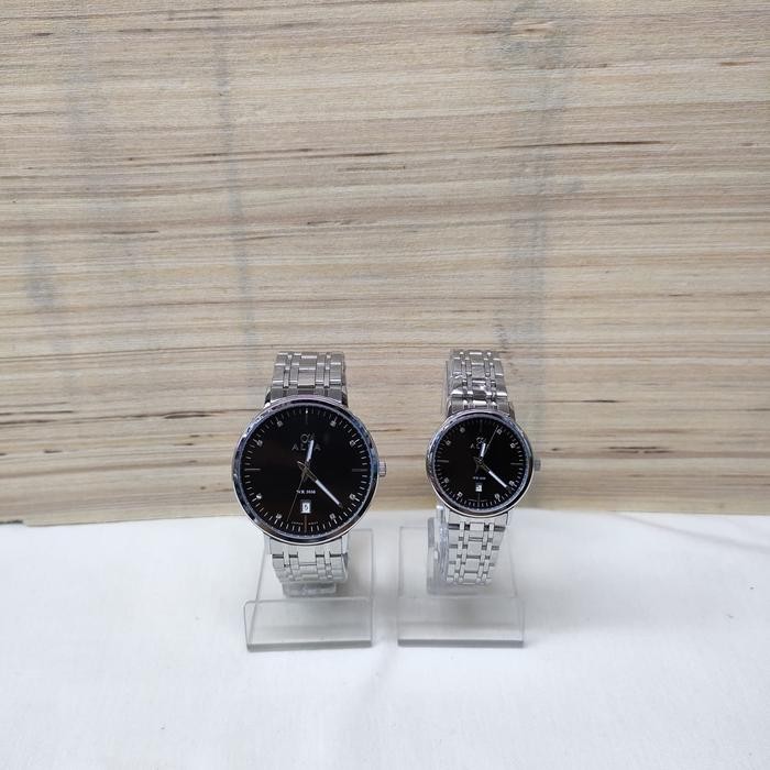 Jam Tangan Alfa 88171 Rantai Tanggal Original Waterresistant