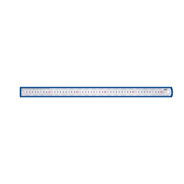 

Deli 8464 Drafting Ruler / Penggaris Steel 50cm Transparan