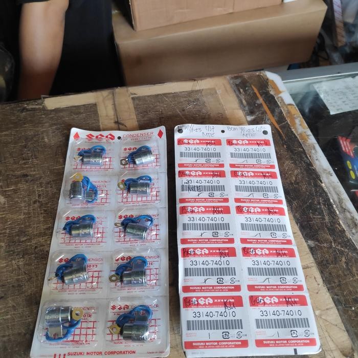 Platina + Condensor Set Toyota Kijang 100% Dijamin Asli Sgp Asli Mobil