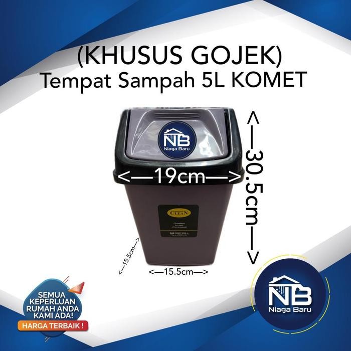 Tempat Sampah 5 Liter Comet