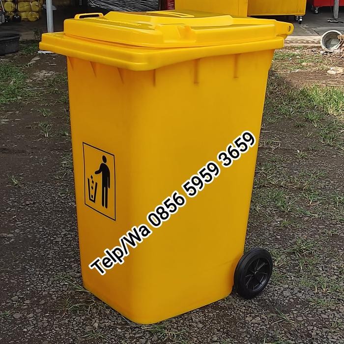 tempat sampah besar 240 liter tong sampah bak sampah 240 liter