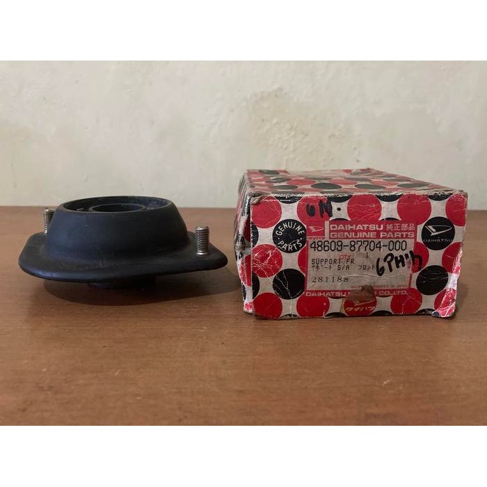 Support Shock Breaker Shockbreaker Depan Charade G11 1983-1988 48609-87704-000 Daihatsu Genuine Made