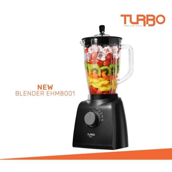Blender Turbo EHM 8000 Blender Plastik Single 2 Liter EHM-8000