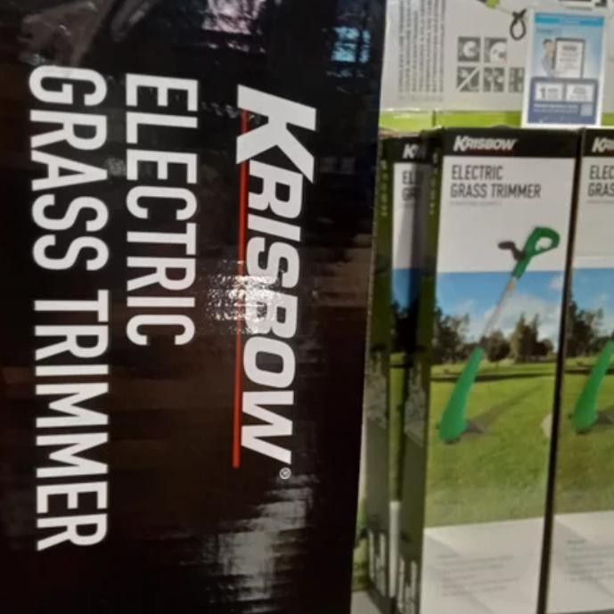Krisbow Mesin Potong Rumput Electric Grass Trimmer