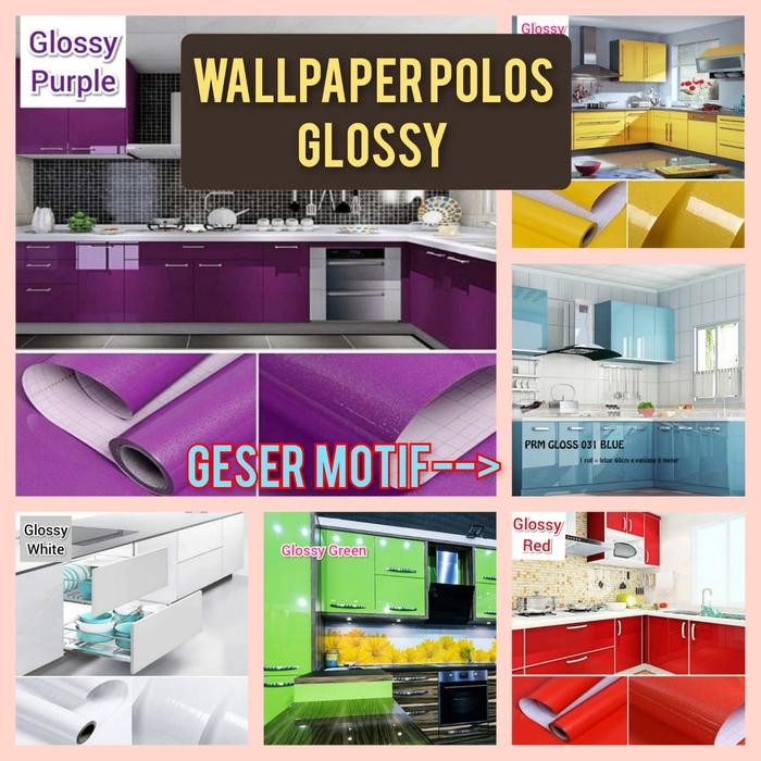 WALLPAPER WALPAPER WELPAPER WALLSTICKER WALSTIKER WALLSETIKER STIKER KITCHEN DAPUR SET WALLPAPER