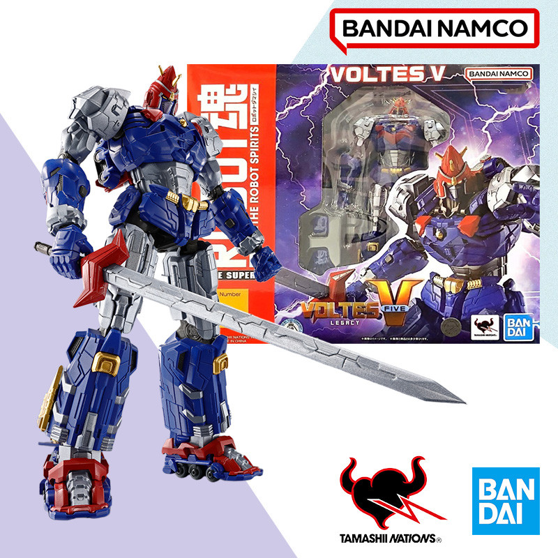 Bandai The Robot Side Super Number 331 Voltes V Legrcy Anime Full Action Assembly Figure Model