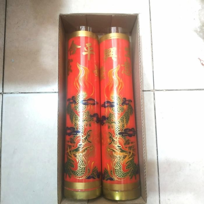 Lilin Sembahyang Merah 6 Kin/Kati Fuk