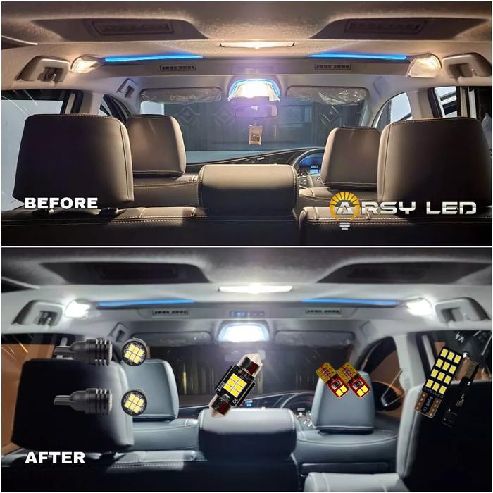 Lampu Plafon Kabin Mobil Innova Reborn Led Paket Isi 8 Highest Bright