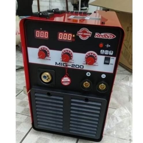 Ready Stock Redbo Mesin Las Co Mig-200 I Las Co2 Mig200 15Kg Mig 200 Travo Las