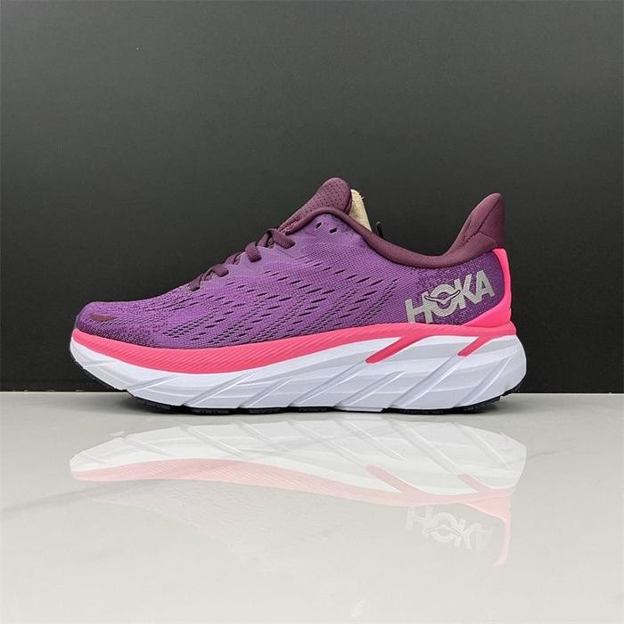 Sepatu Hoka One One Clifton 8 / Grape Wine Beutyberry