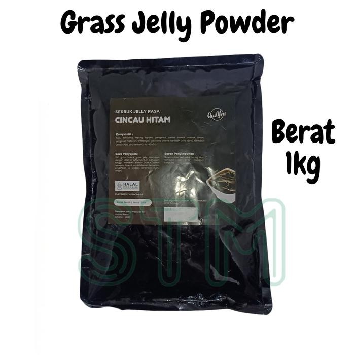 

New GRASS JELLY POWDER IMPOR / powder Jelly Rasa Cincau Hitam