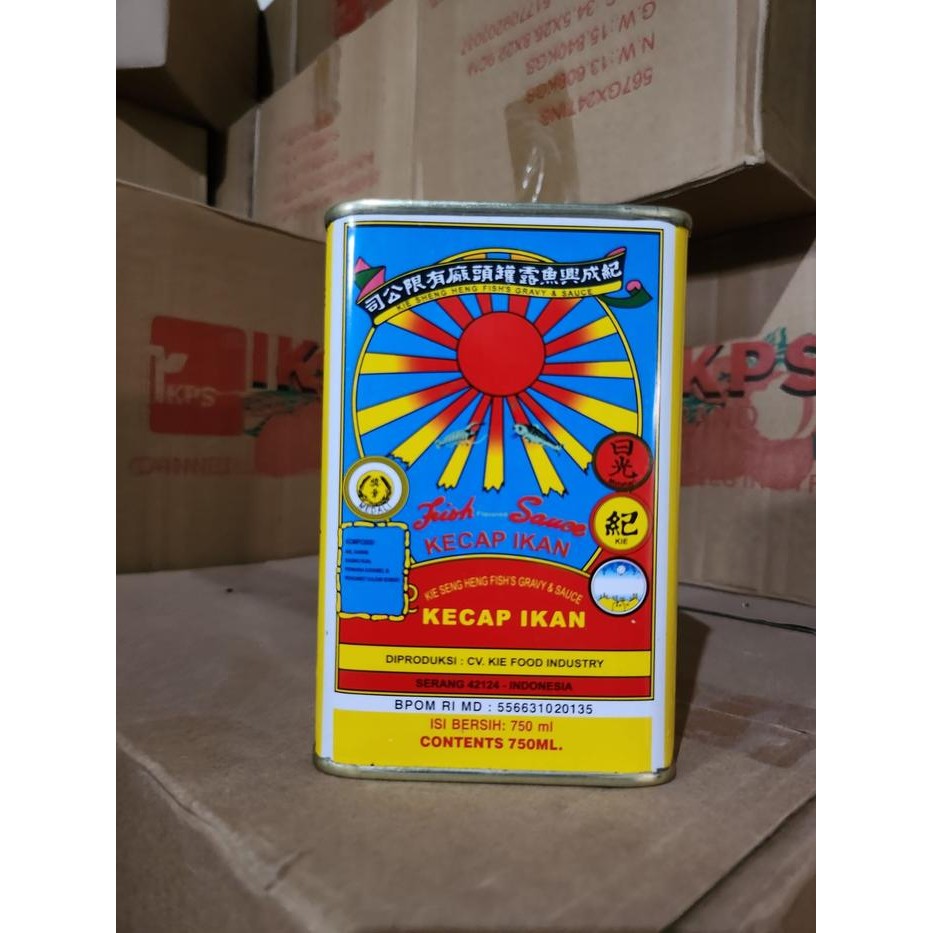 

New Kecap Ikan Kie Seng Heng Matahari Lokal 750 ml
