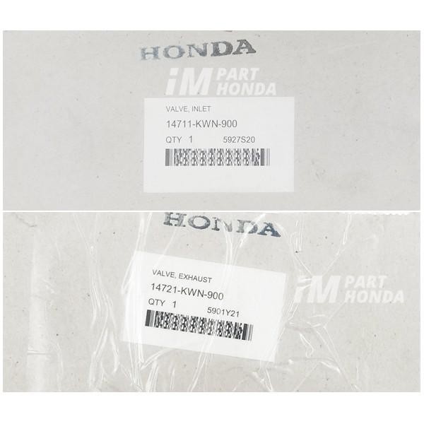 14711-Kwn-900 14721-Kwn-900 Klep In Ex Pcx Vario 125 Old Vario 125 Led K60 K60R K2V