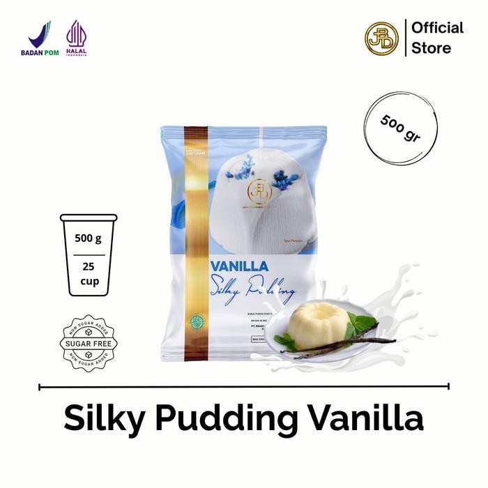 

PREMIUM Bubuk Silky Pudding Vanilla 500gr Jakarta Bubble Drink