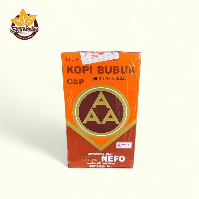 

PREMIUM Kopi Bubuk Cap AAA Jambi - 250 gram