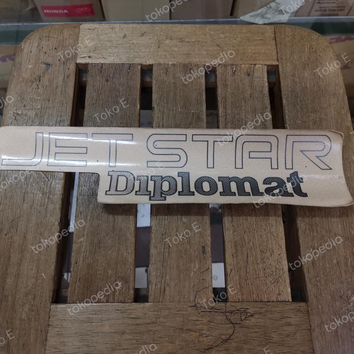 Stiker Mitsubishi Jetstar Diplomat